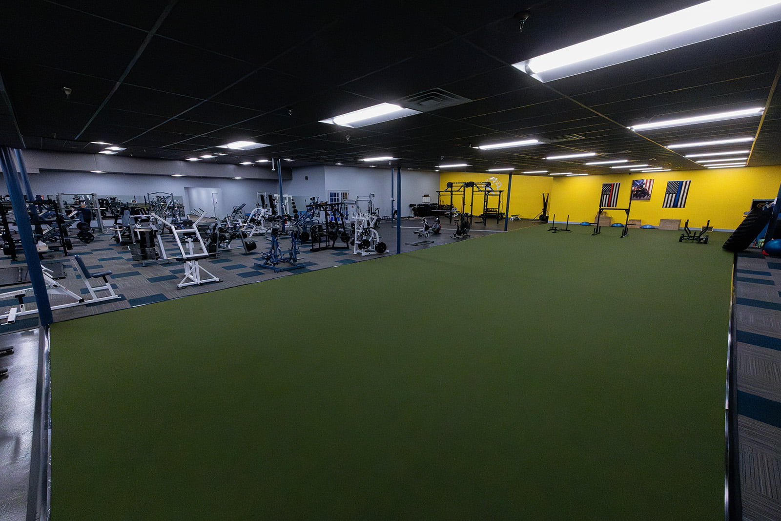 Functional turf area