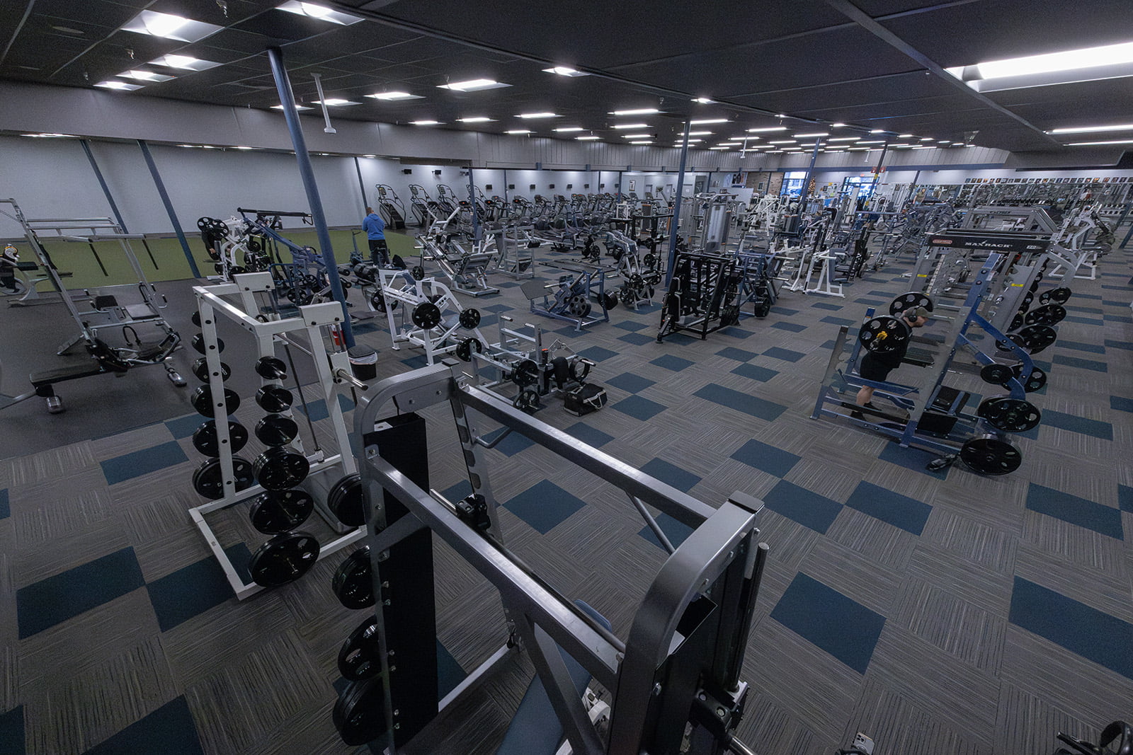 Weights and cardio area