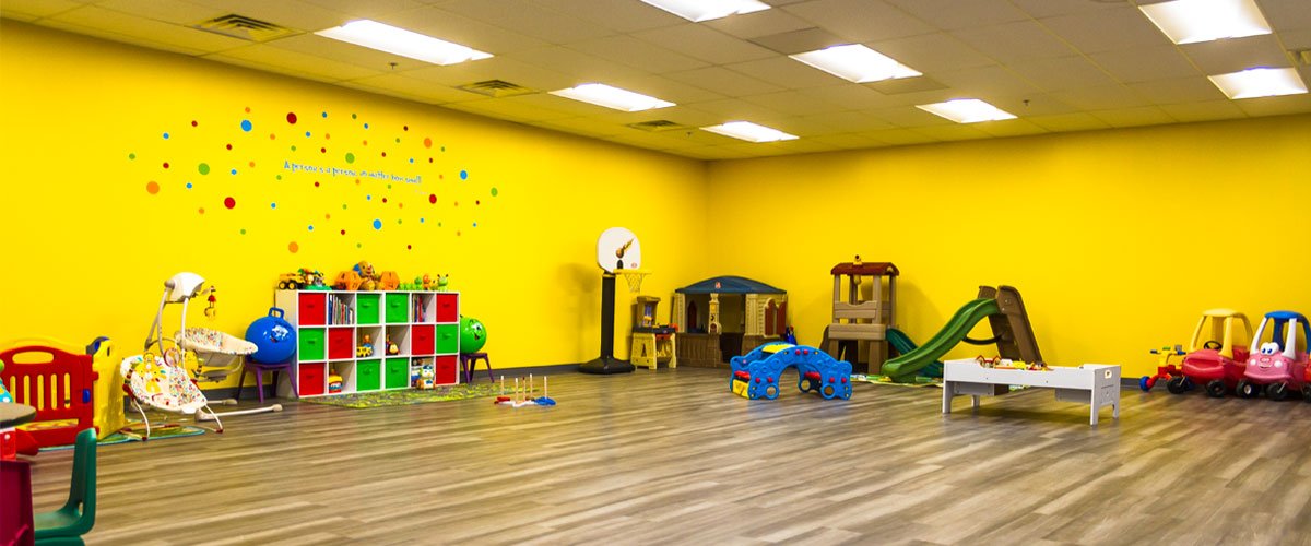Kid Zone daycare room